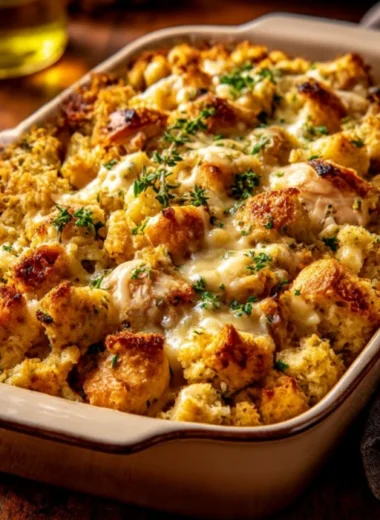 5ingredient Chicken Stuffing Bake