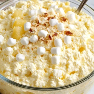 5ingredient Pineapple Fluff Salad