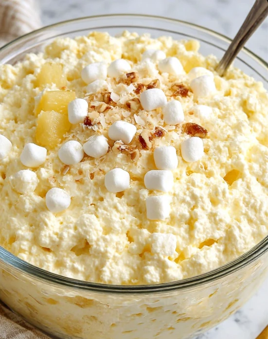 5-Ingredient Pineapple Fluff Salad
