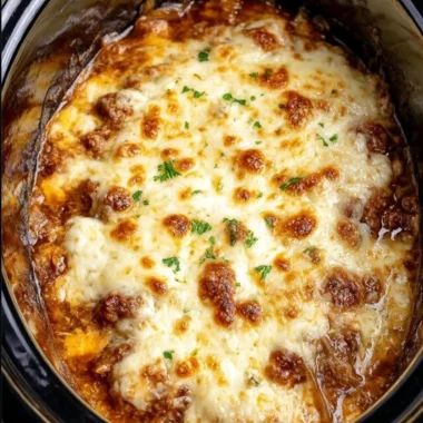 5ingredient Slow Cooker French Onion Chicken