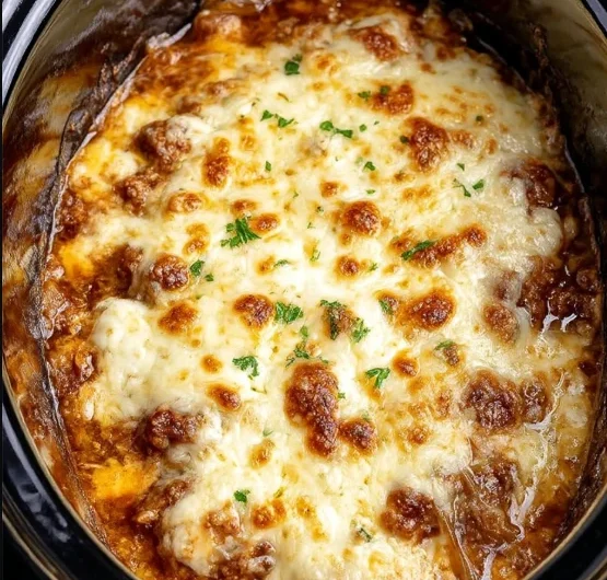 5ingredient Slow Cooker French Onion Chicken