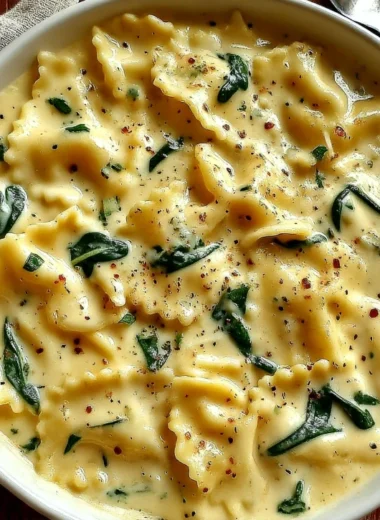 Alfredo Lasagna Soup