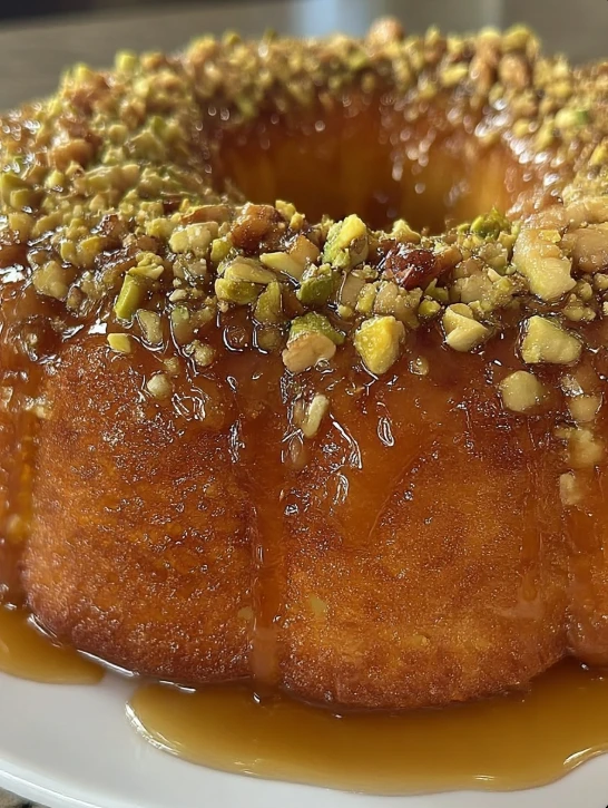 Baklava Bundt Cake