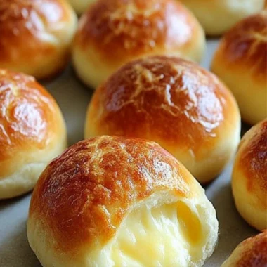 Cheesestuffed Bread Buns