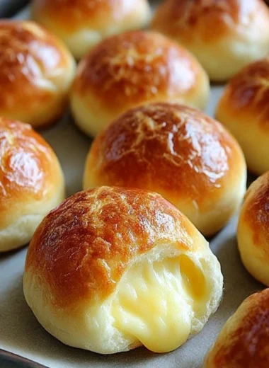 Cheesestuffed Bread Buns