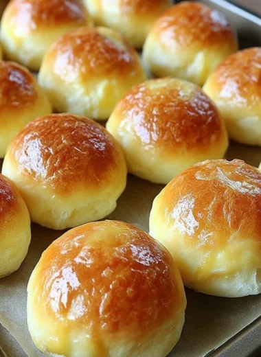 Cheesestuffed Bread Buns