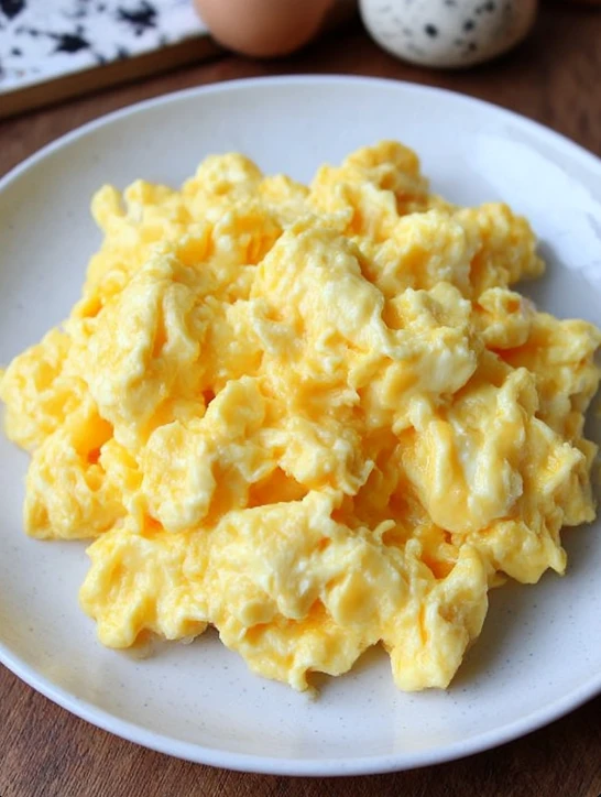 Cheesy Scrambled Eggs