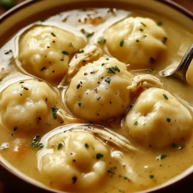 Classic Chicken Dumpling Soup