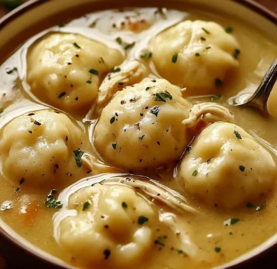 Classic Chicken Dumpling Soup
