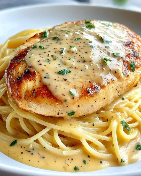 Creamy Angel Chicken Pasta