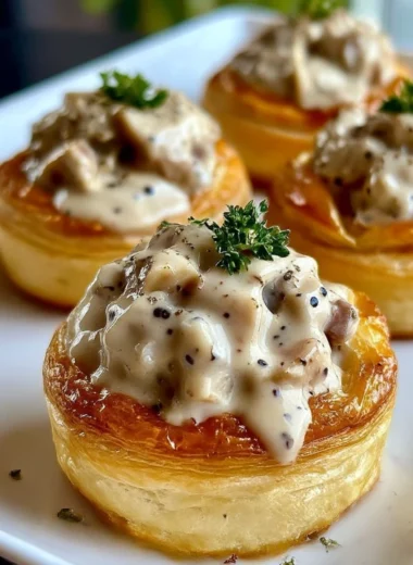 Creamy Chicken Volauvent