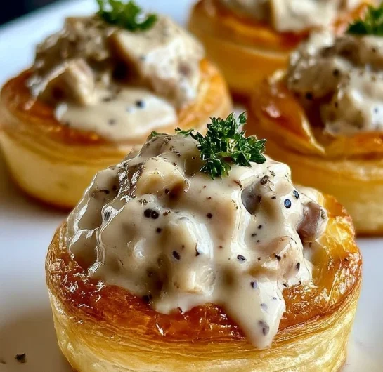 Creamy Chicken Volauvent