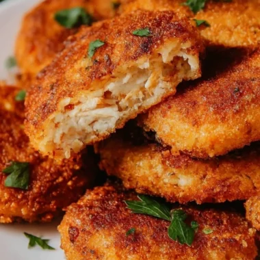 Crispy Chicken Fritters