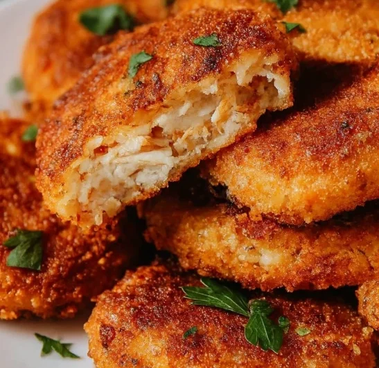 Crispy Chicken Fritters