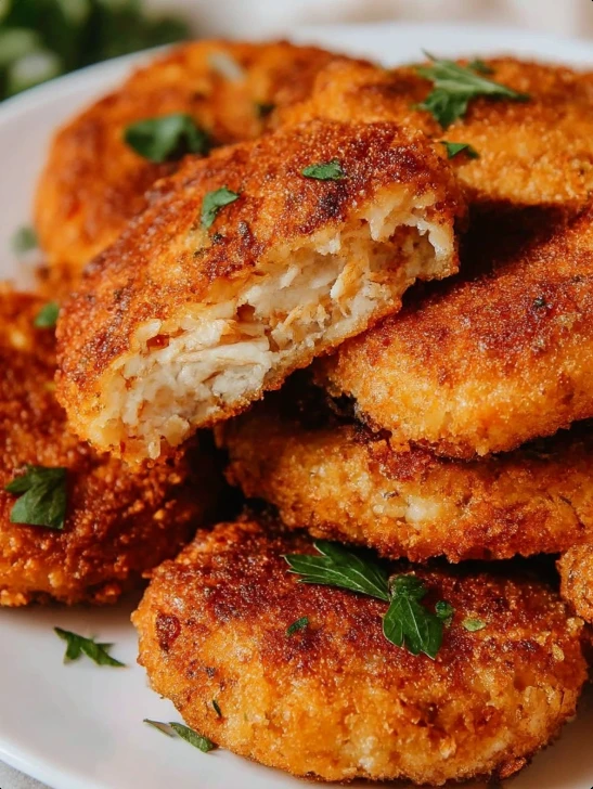 Crispy Chicken Fritters