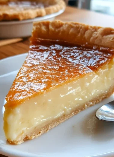 French Custard Pie