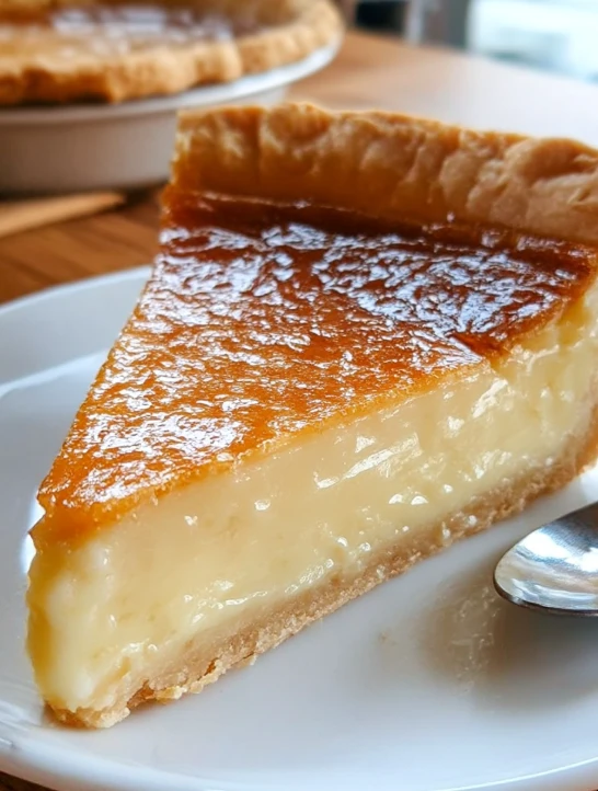 French Custard Pie