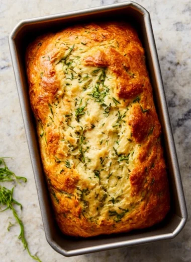 Herbinfused Savory Bread Loaf