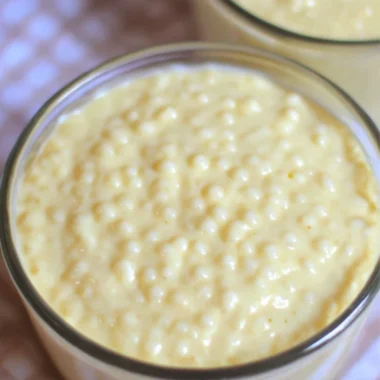 Homemade Tapioca Pudding