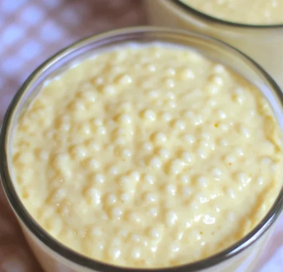 Homemade Tapioca Pudding