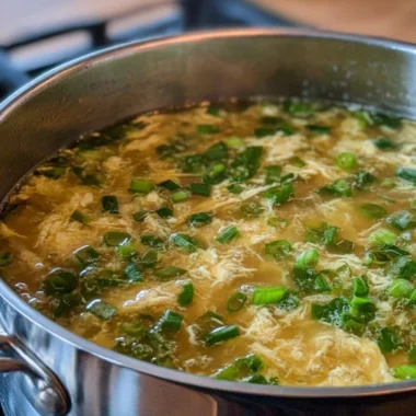 Homestyle Egg Drop Soup