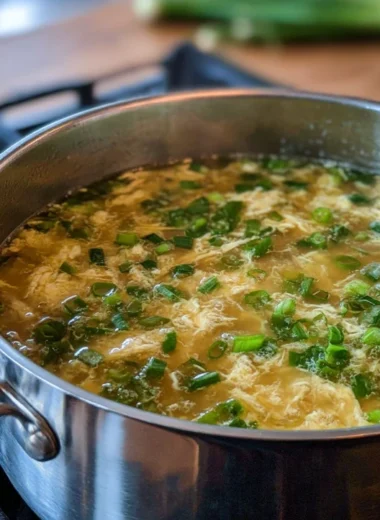 Homestyle Egg Drop Soup