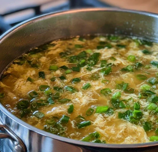 Homestyle Egg Drop Soup