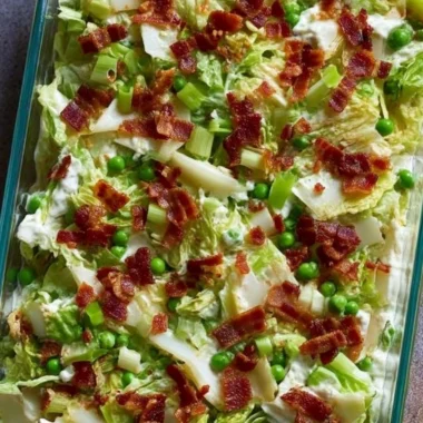 Makeahead Salad Casserole