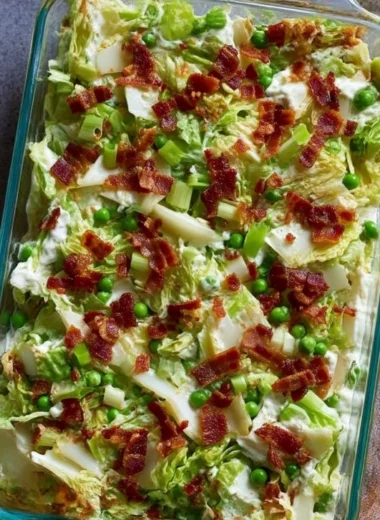 Makeahead Salad Casserole