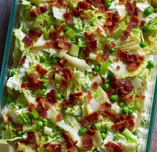 Makeahead Salad Casserole