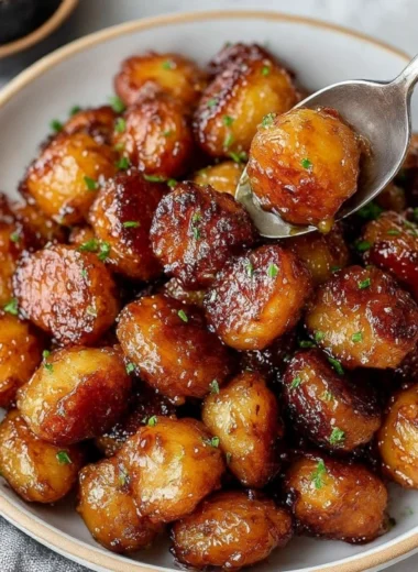 Mustard Potato Poppers