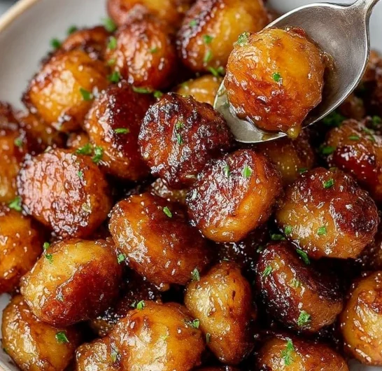 Mustard Potato Poppers
