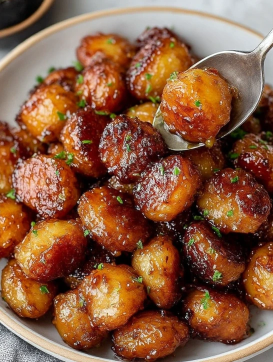 Mustard Potato Poppers