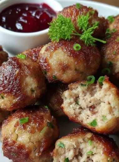 Sausage Stuffing Bites
