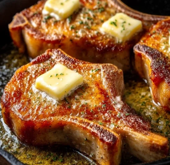 3ingredient Panseared Pork Chops