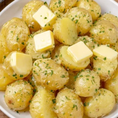 Boiled Potatoes Butter