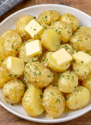 Boiled Potatoes Butter