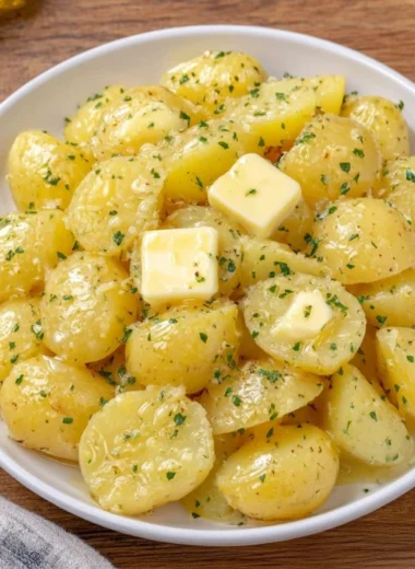 Boiled Potatoes Butter