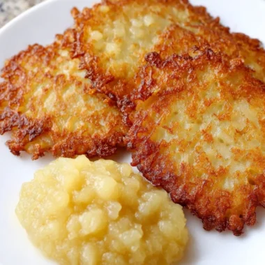 Potato Pancakes Applesauce