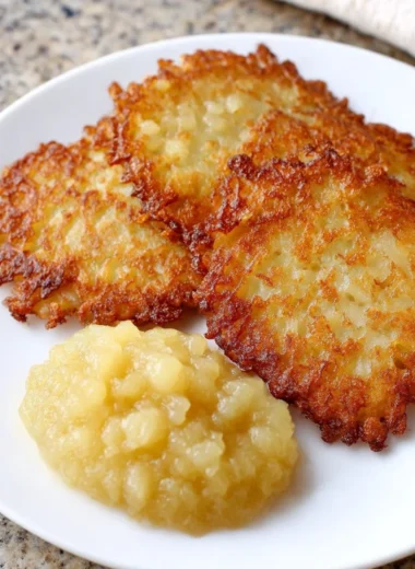 Potato Pancakes Applesauce