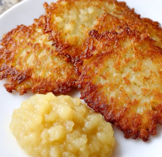 Potato Pancakes Applesauce
