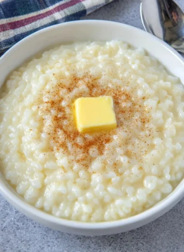 Rice Milk Porridge Bowl
