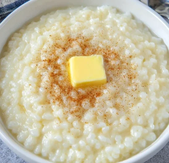 Rice Milk Porridge Bowl