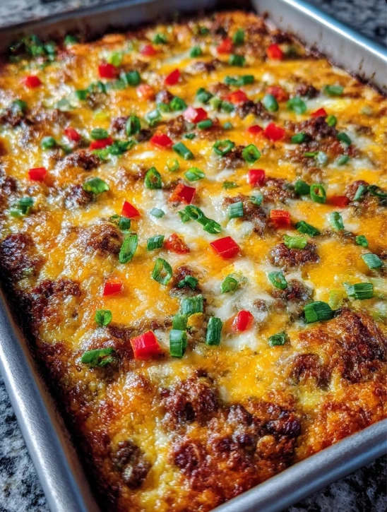 Simple Sausage Breakfast Casserole