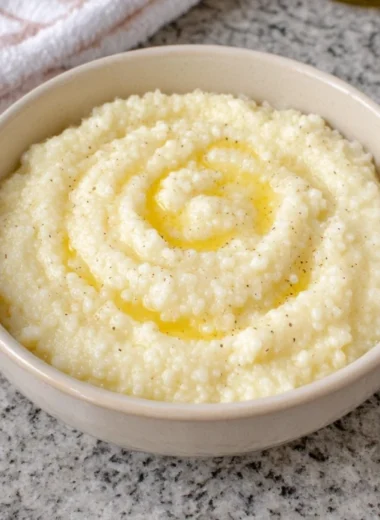 Southern 4ingredient Buttered Grits