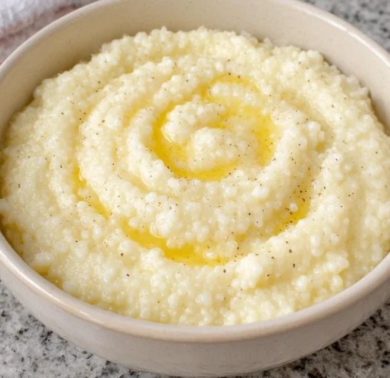 Southern 4ingredient Buttered Grits