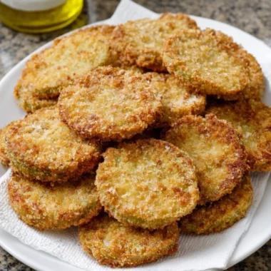 Southern 4ingredient Fried Green Tomatoes