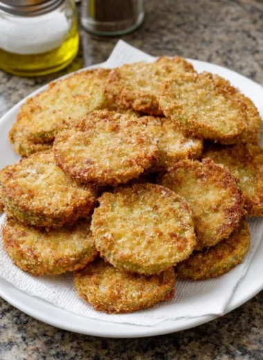 Southern 4ingredient Fried Green Tomatoes