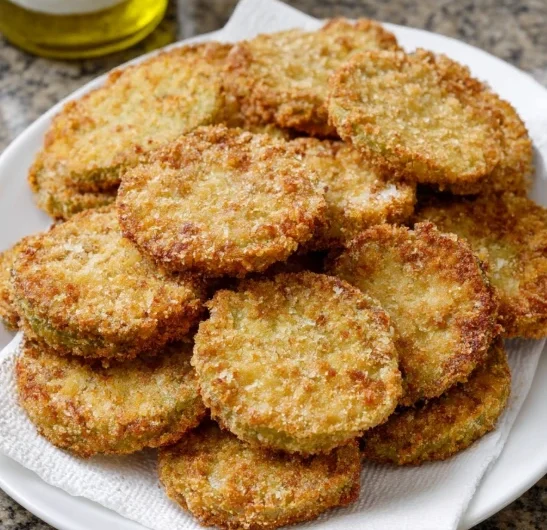 Southern 4ingredient Fried Green Tomatoes