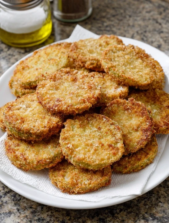 Simple Southern 4-Ingredient Fried Green Tomatoes